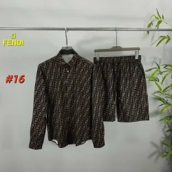 Fendi Tracksuits for Fendi Short Tracksuits for men #B63227