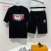 Fendi Tracksuits for Fendi Short Tracksuits for men #B65734