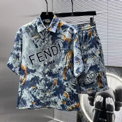 Fendi Tracksuits for Fendi Short Tracksuits for men #B65807