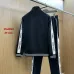 Fendi Roma Logo Tape Tracksuit Set Jacket & Pants Black #A69571