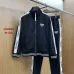 Fendi Roma Logo Tape Tracksuit Set Jacket & Pants Black #A69571