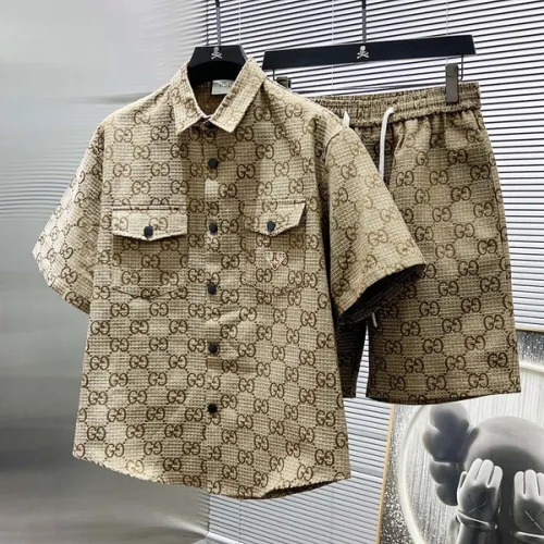 Gucci Tracksuits for Gucci short tracksuits for men #B48918