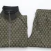 Gucci GG Pattern Tracksuit Set Jacket & Pants Green,Blue #A69561