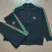 Gucci Men Full Zip Knit Tracksuit Black, Navy #A69317