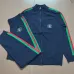 Gucci Men Full Zip Knit Tracksuit Black, Navy #A69317