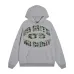 Hellstar Hoodie & Jogger 2 Piece Matching Tracksuit Green Graphic Print Heather Grey #A68780