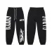Hellstar Hoodie & Jogger 2 Piece Set G.A.B.O.S Graphic Print Black #A68783