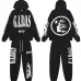 Hellstar Hoodie & Jogger 2 Piece Set G.A.B.O.S Graphic Print Black #A68783