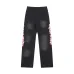 Hellstar Hoodie & Pants 2 Piece Set Pink Gothic Print Vintage Washed Outfit S-XL #A68779