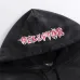 Hellstar Hoodie & Pants 2 Piece Set Red Gothic Print Washed Black #A68781