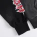 Hellstar Hoodie & Pants 2 Piece Set Red Gothic Print Washed Black #A68781