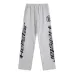 Hellstar Hoodie & Wide Leg Pant 2 Piece Set Flame Graphic Heather Grey, Black #A68782