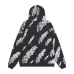 Hellstar Zip Hoodie & Pants 2 Piece Set Allover Graphic Print Black, White #A68784