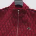 Lacoste Allover Print Tracksuit Set Jacket & Pants Red,Blue #A69574