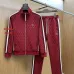 Lacoste Allover Print Tracksuit Set Jacket & Pants Red,Blue #A69574