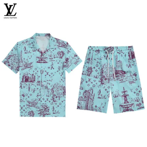 Louis Vuitton tracksuits for Louis Vuitton short tracksuits for men #B49882