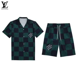 Louis Vuitton tracksuits for Louis Vuitton short tracksuits for men #B49887