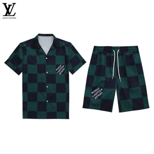 Louis Vuitton tracksuits for Louis Vuitton short tracksuits for men #B49887