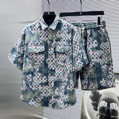 Louis Vuitton tracksuits for Louis Vuitton short tracksuits for men #B50432