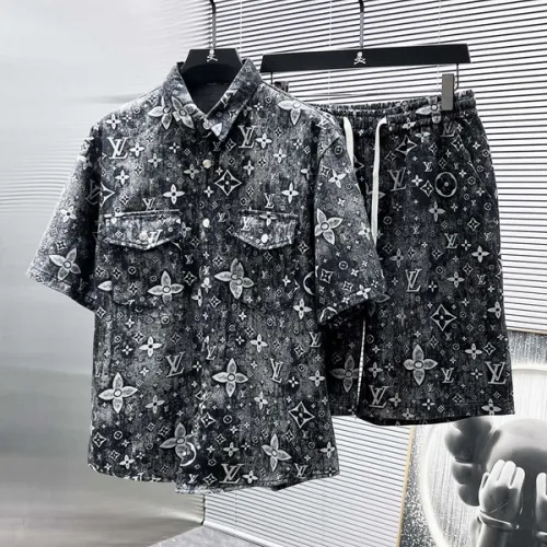Louis Vuitton tracksuits for Louis Vuitton short tracksuits for men #B50433