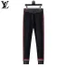 Louis Vuitton Men Full Zip Monogram Knit Tracksuit Olive Green, Black #A69320