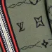 Louis Vuitton Men Full Zip Monogram Knit Tracksuit Olive Green, Black #A69320
