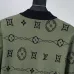 Louis Vuitton Men Full Zip Monogram Knit Tracksuit Olive Green, Black #A69320