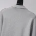 Louis Vuitton Men Half Zip Knit Sweater Tracksuit Gray, Black #A69314