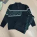 Louis Vuitton Men Half Zip Knit Tracksuit Black #A69316