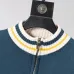 Louis Vuitton Men Half Zip Knit Tracksuit Teal, Black #A69315