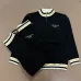Louis Vuitton Men Half Zip Knit Tracksuit Teal, Black #A69315