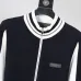 Louis Vuitton Men Zip Knit Tracksuit Black, Navy #A69319