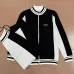 Louis Vuitton Men Zip Knit Tracksuit Black, Navy #A69319