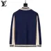 Louis Vuitton Men Zip Knit Tracksuit Black, Navy #A69319