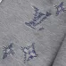 Louis Vuitton Rhinestone Hooded Tracksuit Set Jacket & Pants Grey #A69563
