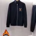 Louis Vuitton tracksuits for Men long tracksuits Fleece-lined and thickened #B57995