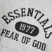 ESSENTIALS 1977 FOG Hoodie Jogger Tracksuit Set Black,Light Grey,Dark Grey,Off‑White #A68192