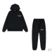 ESSENTIALS FOG 1977 Print Hoodie Tracksuit White,Light Grey,Black #A68198