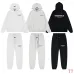 ESSENTIALS FOG 1977 Print Hoodie Tracksuit White,Light Grey,Black #A68198