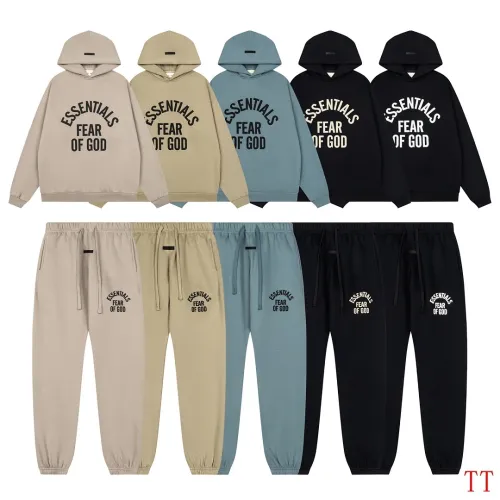 ESSENTIALS FOG Hoodie Set Black,Khaki,Light Blue,Dark Grey #A68193