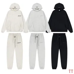 ESSENTIALS FOG Hoodie Tracksuit White,Light Grey,Black #A68197