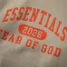 Fear of God Essentials 2026 Arch Logo Hoodie Tracksuit Men Black Oversized Hoodie Straight Sweatpants Set #A67426