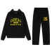 Fear of God Essentials 2026 Arch Logo Hoodie Tracksuit Men Black Oversized Hoodie Straight Sweatpants Set #A67426