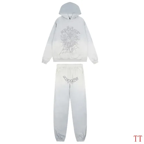 Spider‑5 Gradient Spider‑Web Hoodie & Jogger Tracksuit Set #A68162