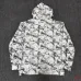 Spider‑5 Men Fleece‑Lined Zip‑Up Hoodie & Pants Set, White #A68156
