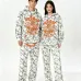 Spider‑5 Men Fleece‑Lined Zip‑Up Hoodie & Pants Set, White #A68156