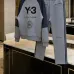 Y-3 Logo Print Raglan Sleeve Tracksuit Set Top & Pants Grey,Black,Navy #A69591