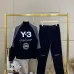 Y-3 Logo Print Raglan Sleeve Tracksuit Set Top & Pants Grey,Black,Navy #A69591
