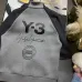 Y-3 Logo Print Raglan Sleeve Tracksuit Set Top & Pants Grey,Black,Navy #A69591