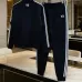 Y-3 Side 3-Stripes Zip Jacket Tracksuit Set Top & Pants Navy,White #A69592
